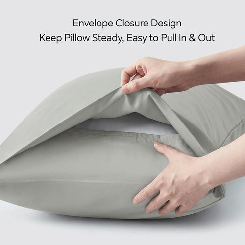 Cool Touch Pillowcase - 2 Piece Set | Breathable Cooling Pillow Cover